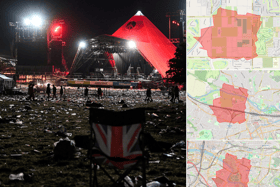 Is Glastonbury Festival bigger than Coachella Festival or even some small countries? A new website can help you discover just how big the festival site is compared to other areas (Credit: Getty Images)