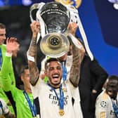 Former Newcastle United striker Joselu won the Champions League with Real Madrid last season. (Photo by INA FASSBENDER/AFP via Getty Images)