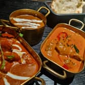A selection of the curries on offer at Dakwala in Newcastle.