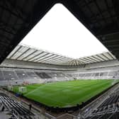 St James' Park, the home of Newcastle United