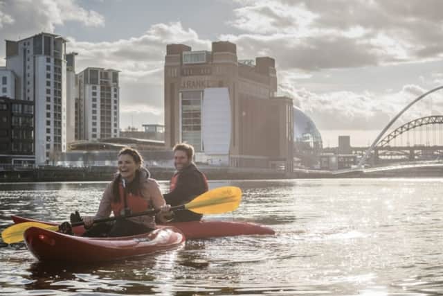 CBK are offering river Tyne Kayak tours 