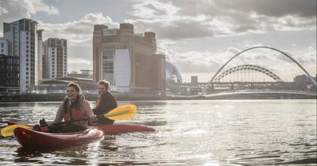 CBK are offering river Tyne Kayak tours 