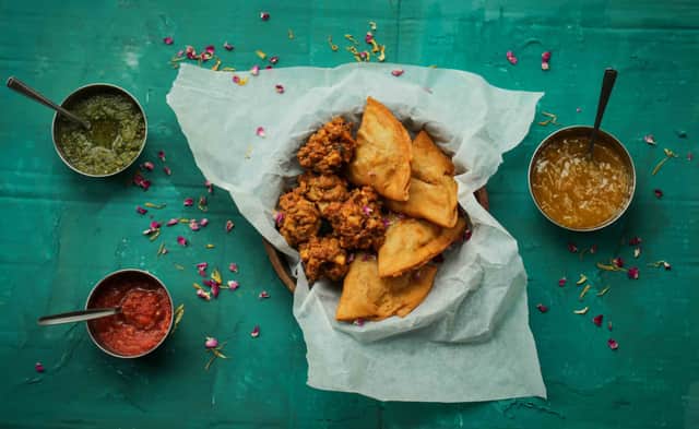 SnackWallah Vegan restaurant in the Grainger Market is popular for grab and go food