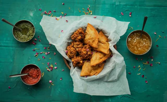 SnackWallah Vegan restaurant in the Grainger Market is popular for grab and go food 