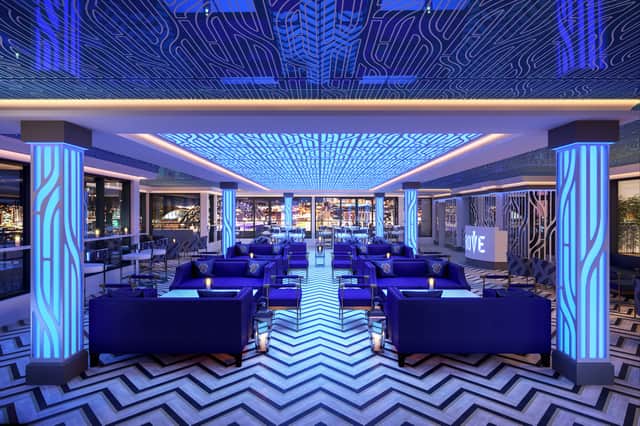 Sushi, cocktails and champagne are on the menu at ABOVE rooftop bar 