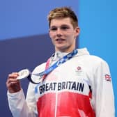 Duncan Scott of Team Great Britain picks up silver for the Men’s 200m Individual Medley Final at the Tokyo 2020 Olympic Games. (Photo by Maddie Meyer/Getty Images)