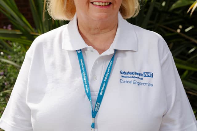 Occupational Health Lead Deborah Southworth from the Queen Elizabeth Hospital in Gateshead