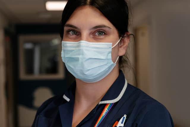 Senior Sister Jade Trewick of the Royal Victoria Infirmary in Newcastle