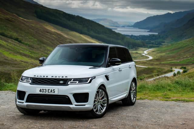 Range Rover and Land Rover models were among the most targeted, according to Tracker