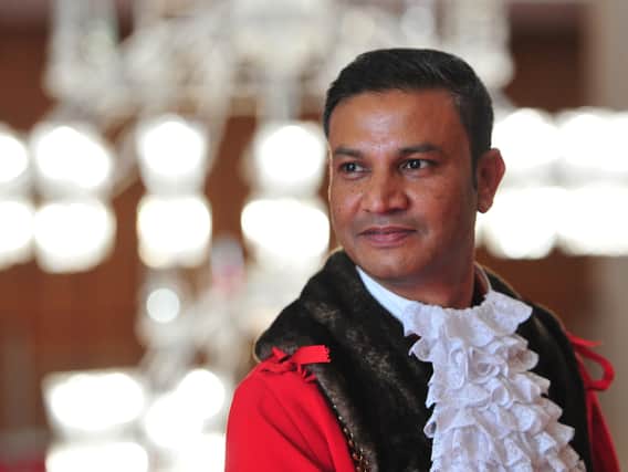 Lord Mayor Habib Rahman has spoken out after being subjected to racist abuse. Pic credit: NCJ Media