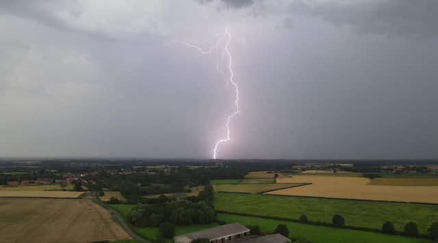 The Met Office has issued a weather warning for thunderstorms  