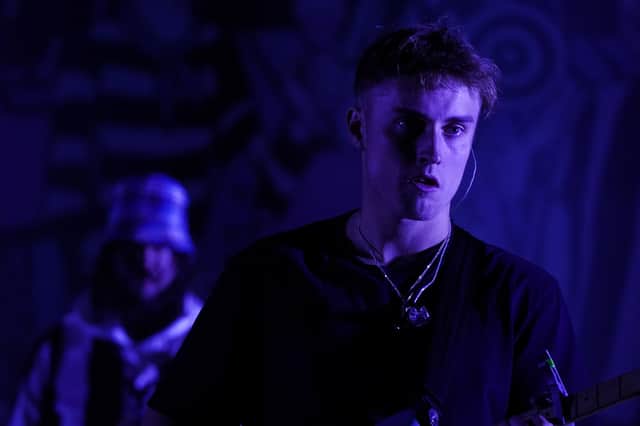 Sam Fender has cancelled gigs after some of his team were feeling unwell