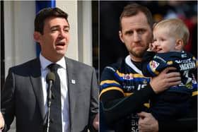 Mayor of Greater Manchester Andy Burnham will run the Great North Run for Rob Burrow  