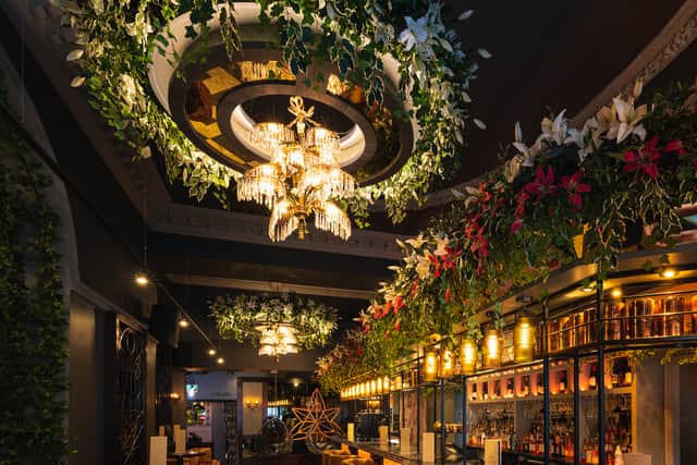 Leila Lily’s on Grey Street is known for its lavish floral decor and cocktail menu. 