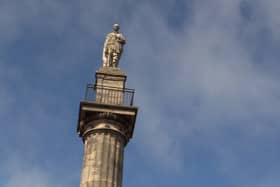 Visitors can climb Grey’s Monument on open days. 