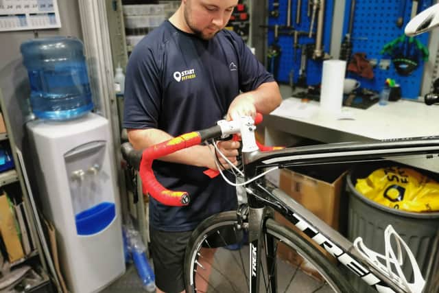 Start Fitness gave the bike a service before it was returned (Image: Northumbria Police)