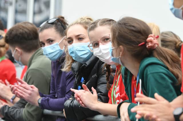 Spectators lined the streets to watch the athletes and their loved ones in the The Great North Run 2021 (Kevin Brady)