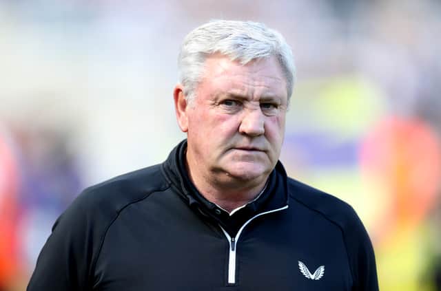 Steve Bruce reacted with hostility to questions from the media after Newcastle United’s loss against Manchester United