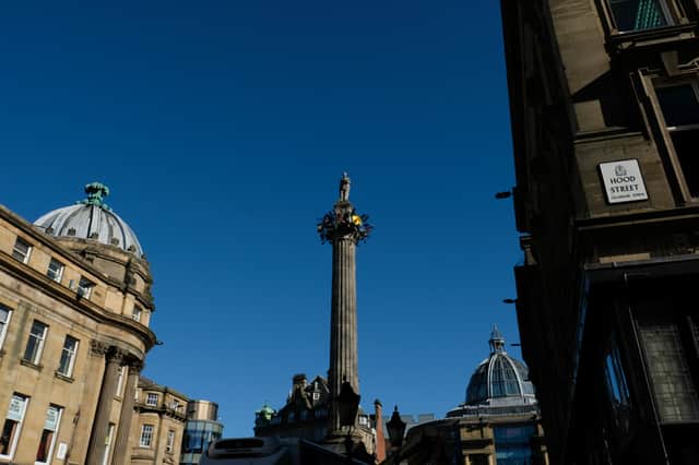 Grey’s Monument towers over the city (Image: Getty Images)