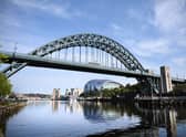 A general view of the Tyne Bridge in Newcastle.