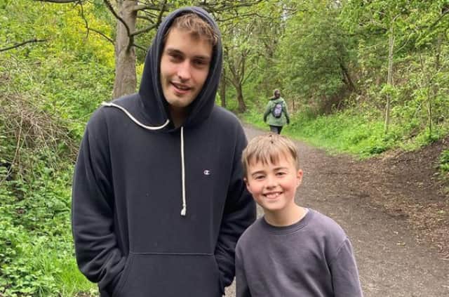 <p>Jack met Sam in a park earlier this year (Image: Instagram @jack_denton_music)</p>