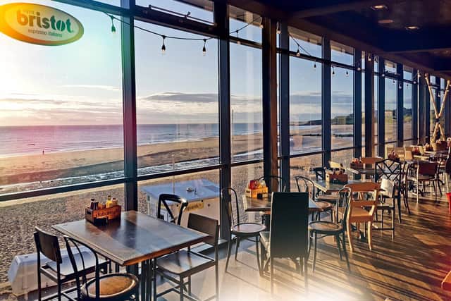 I can see the sea! The stunning beach front location of The View. Pic credit: The View, Longsands