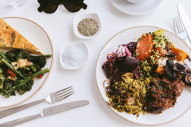 Insta-worthy dishes at The Biscuit Factory. Photo credit: Nigel John Photography