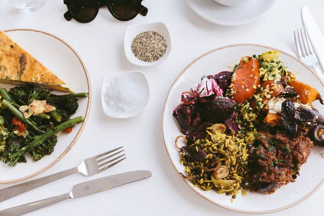 Insta-worthy dishes at The Biscuit Factory. Photo credit: Nigel John Photography
