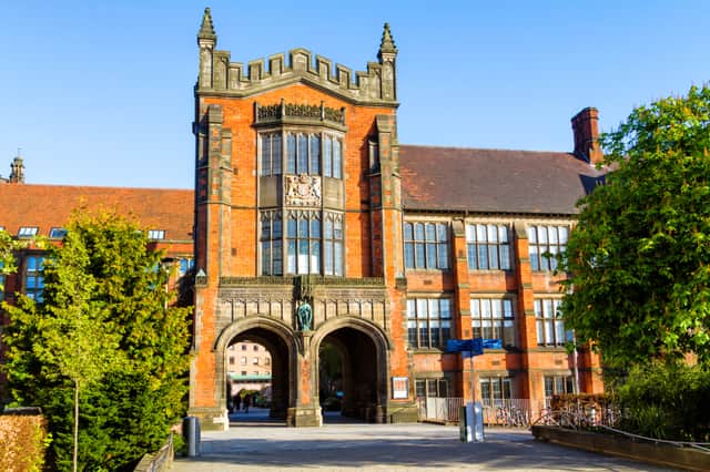 Newcastle University’s iconic arches (Image: Shutterstock)
