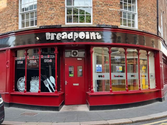 Breadpoint is in the hustle and bustle of the city centre