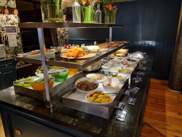The salad bar has a head chef of its own