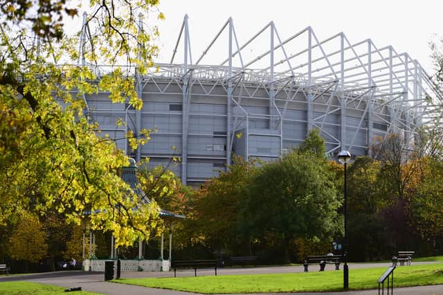 You can see the stadium from Leazes Park (Image: Getty Images)