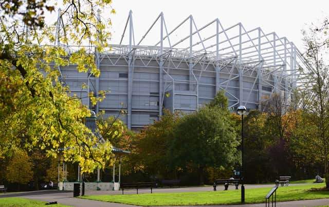 You can see the stadium from Leazes Park (Image: Getty Images)