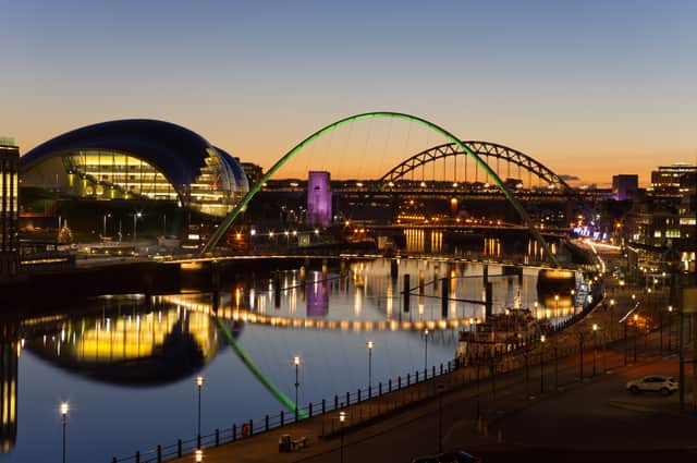 Newcastle at night (Image: Shutterstock) 
