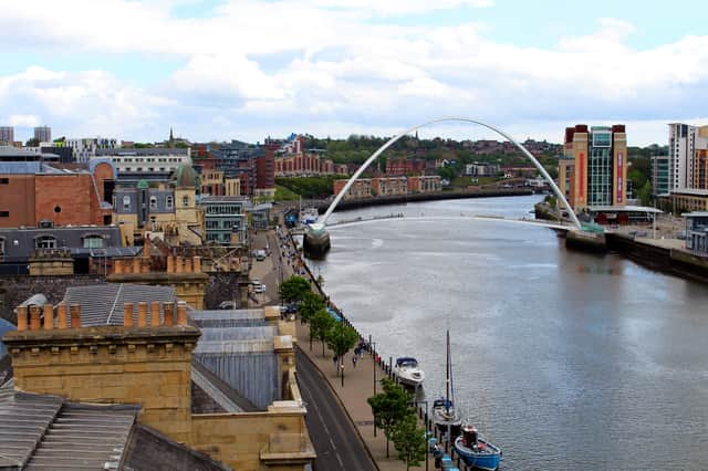 The Quayside in Newcastle (Getty Images)