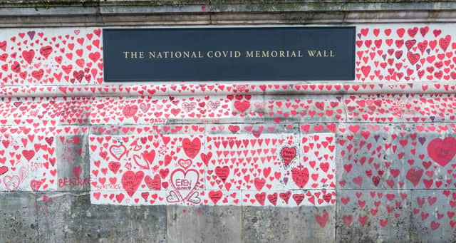 The National Covid Memorial Wall Picture: Shutterstock