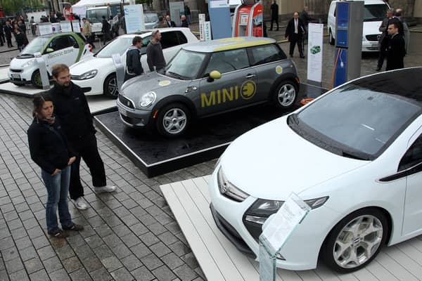 Electric cars are set for a boost after this week’s petrol shortages (Image: Getty Images)