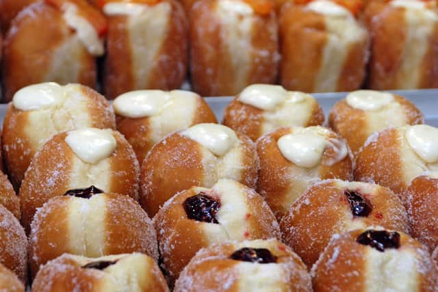 The couple's doughnut pursuit brought them back to the North-East