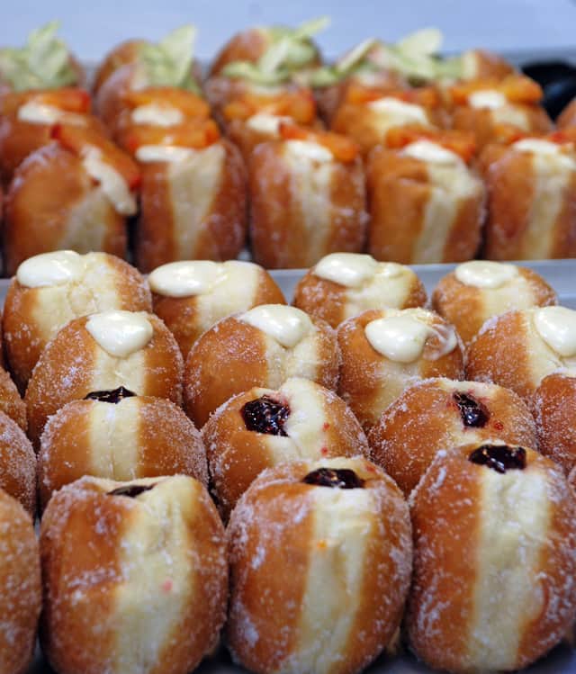 The couple's doughnut pursuit brought them back to the North-East 