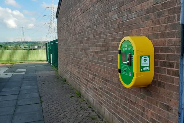 The device in place at Newburn (Image: Elswick Harriers)