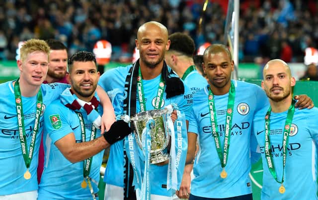 The foundation of City’s title-winning teams. Credit: Getty