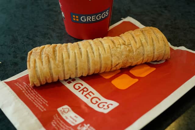 The Greggs sausage roll (Image: Getty Images)
