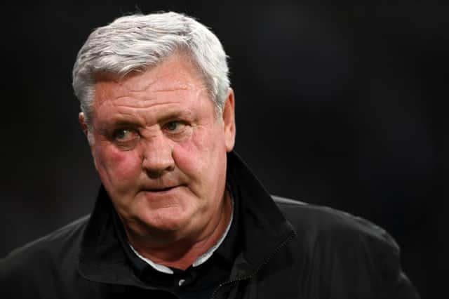 Steve Bruce, Manager of Newcastle United. (Photo by Stu Forster/Getty Images)