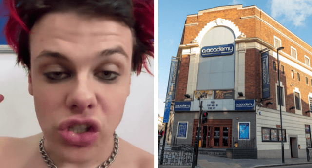 Yungblud posted an animated video about the matter on social media (Image: Instagram @yungblud & Shutterstock)