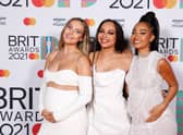 Little Mix attending the Brit Awards 2021 at the O2 Arena (Photo: PA)