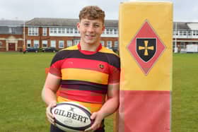 Charlie Smith is making waves with a rugby ball