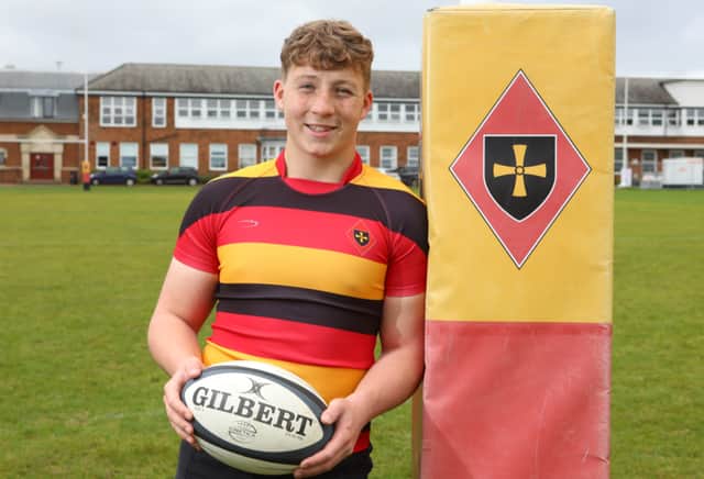 <p>Charlie Smith is making waves with a rugby ball</p>