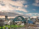 The Tyne bridge and River Tyne in Newcastle (Pic from Shutterstock)