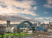The Tyne bridge and River Tyne in Newcastle (Pic from Shutterstock)