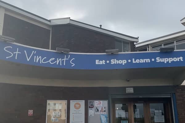 St Vincent’s food bank